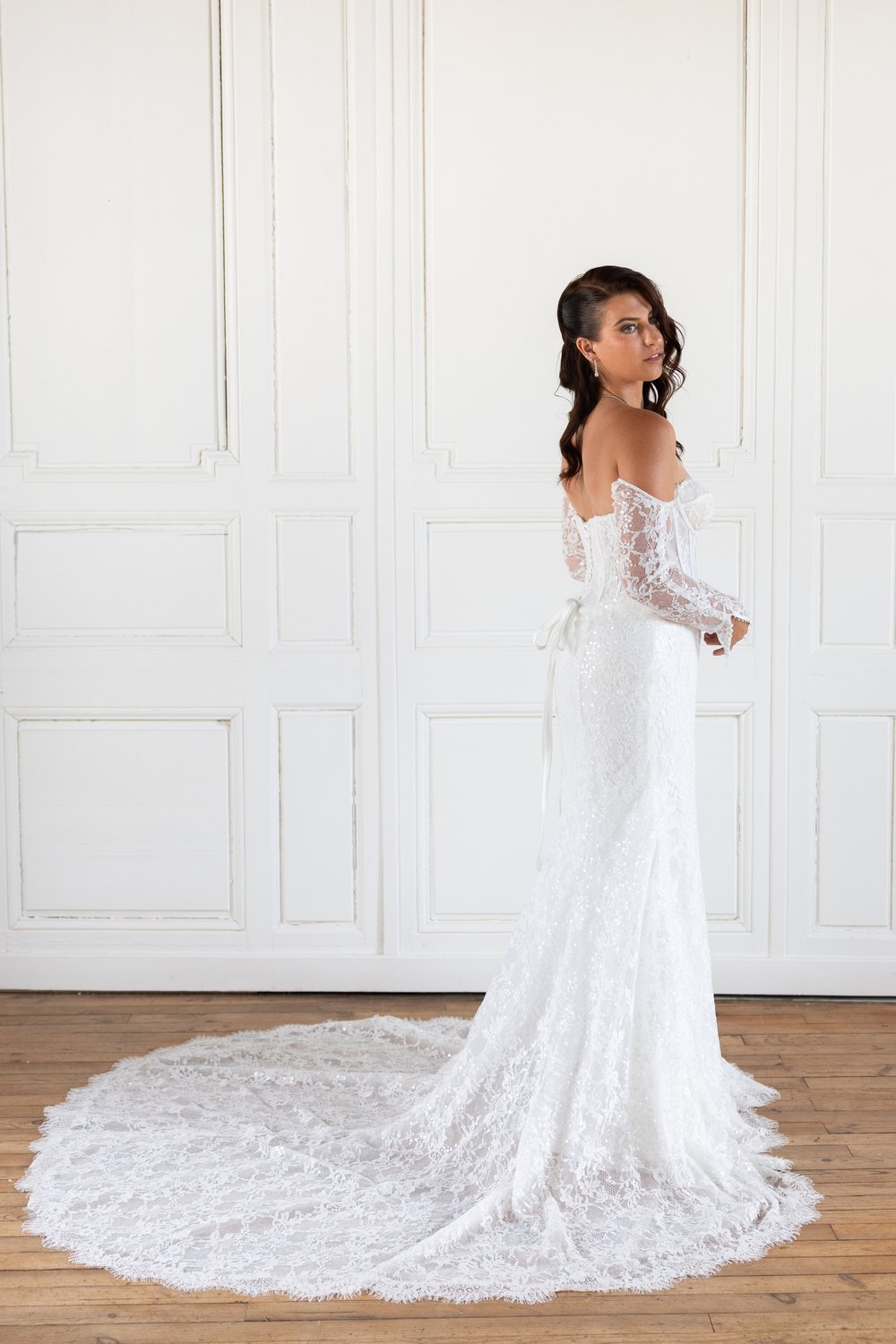 Robe de mariée Aura, autre angle