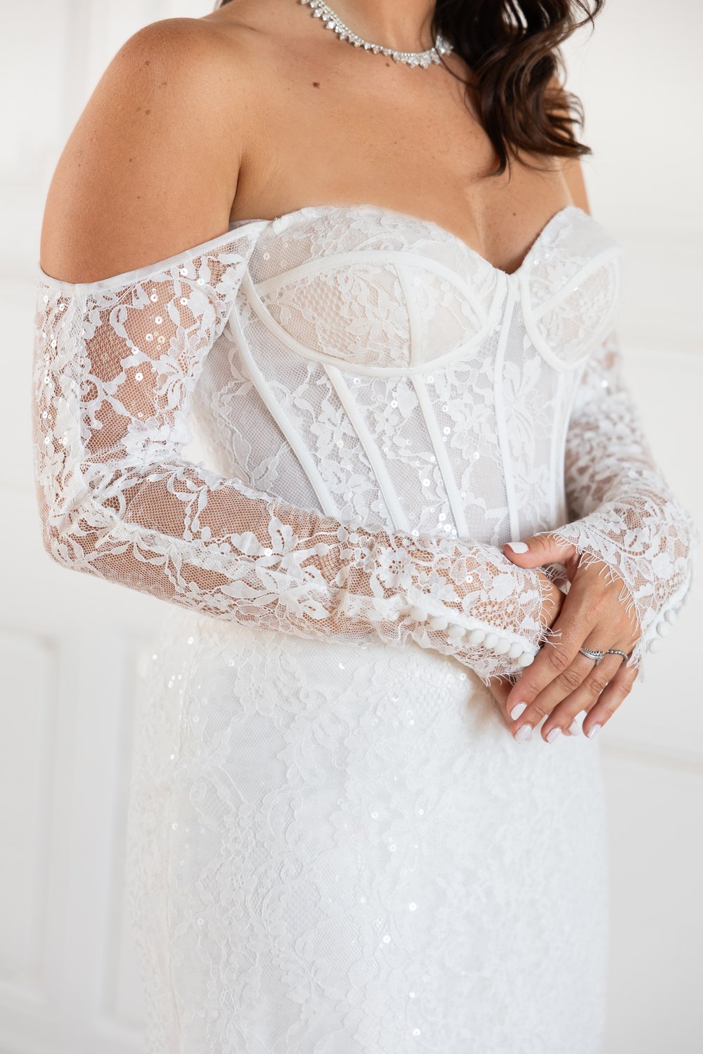Robe de mariée Aura, autre angle