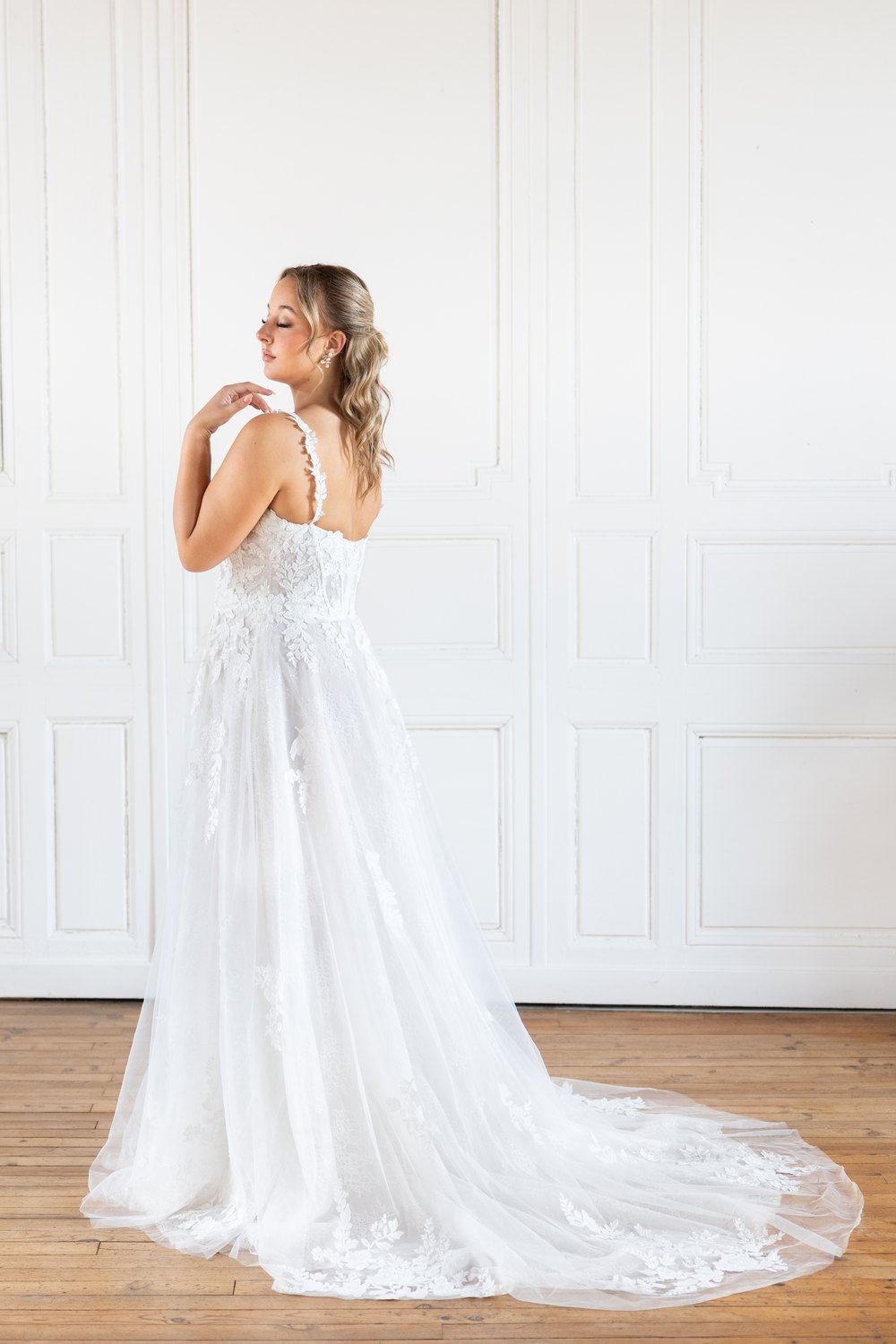 Robe de mariée Ivy, autre angle