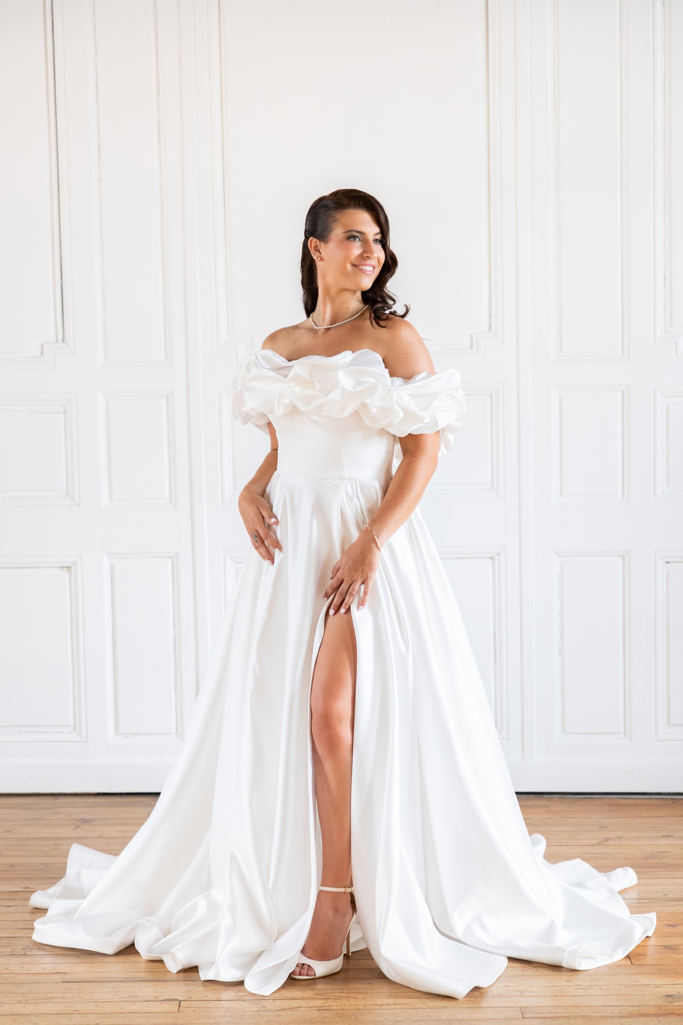 Robe de mariée Julia, froufrou