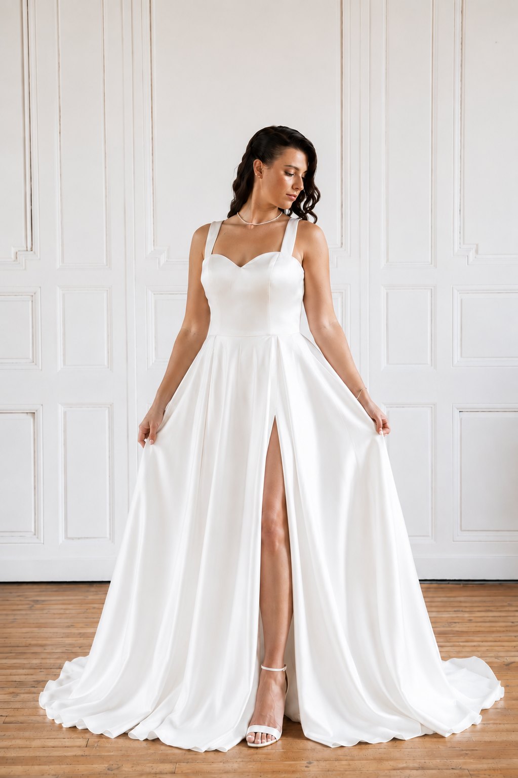Robe de mariée Julia, bretelles