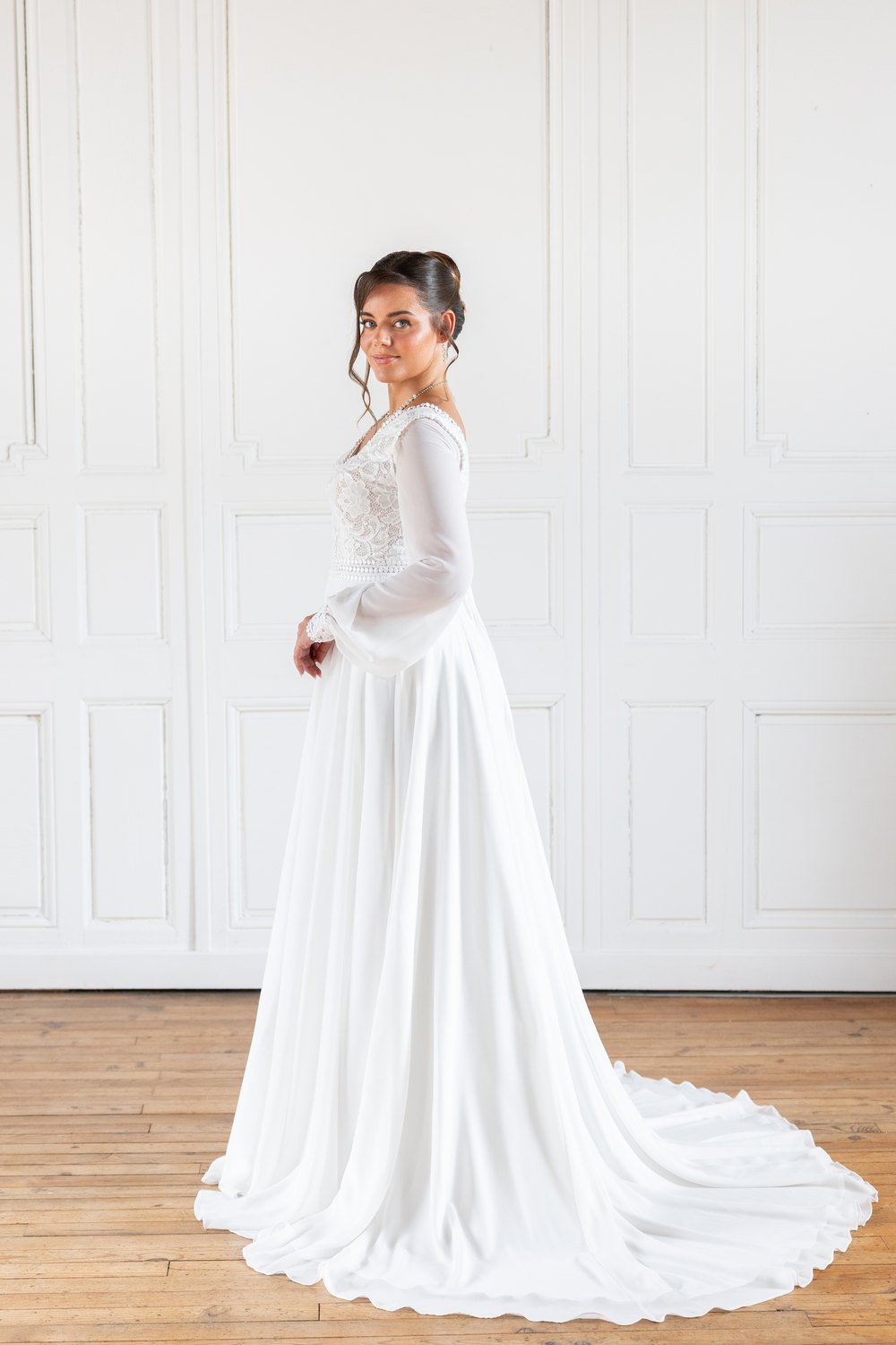 Robe de mariée Lina, autre angle