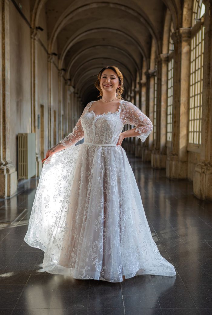 Robe de mariée A-Line bohème