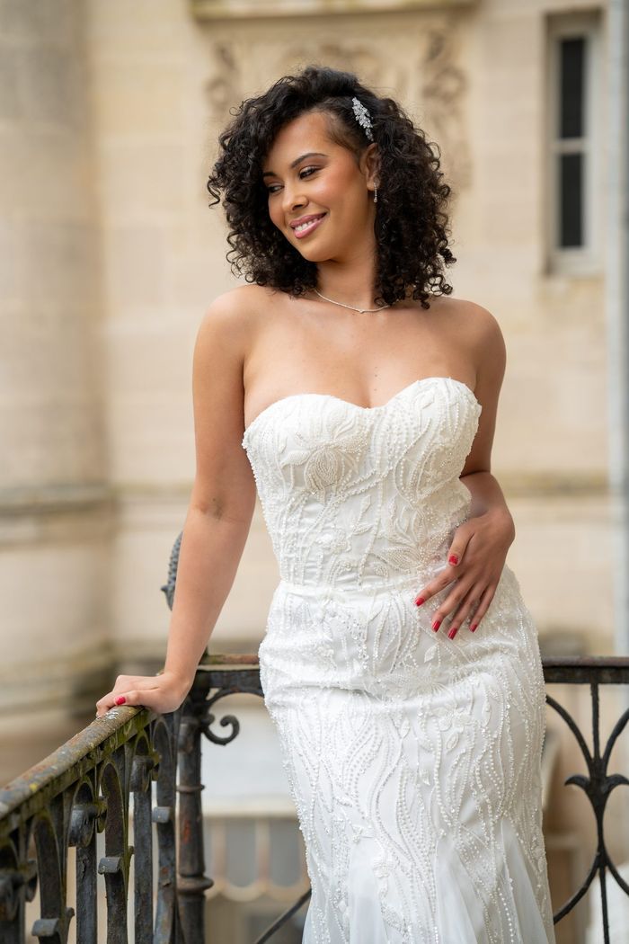 Robe sirène style fourreau